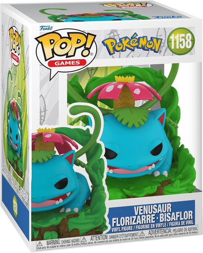 Funko Pop! Games: Pokemon (1158) Venusaur - Vinyl Figure 10cm