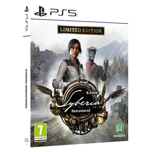 Syberia Remastered - Limited Edition Ps5 Gioco Italiano Nuovo (PRE ORDER)