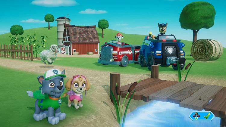 Paw Patrol On A Roll! Al Lavoro Ps4 Gioco Italiano Play Station 4 Eu Pow Nuovo