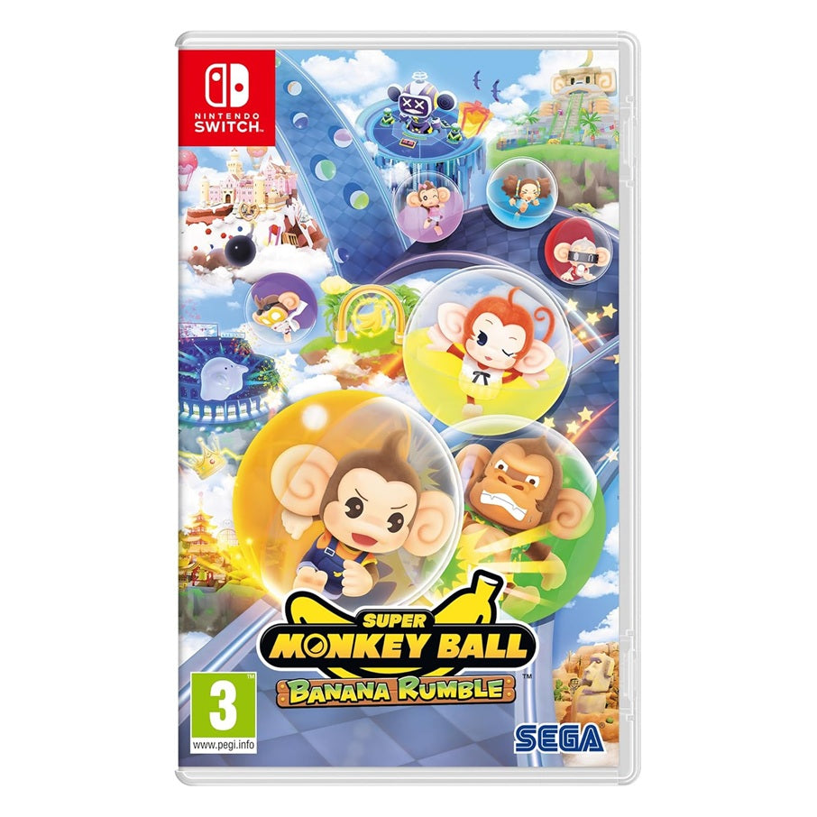 Super Monkey Ball Banana Rumble Nintendo Switch Gioco Italiano Nuovo