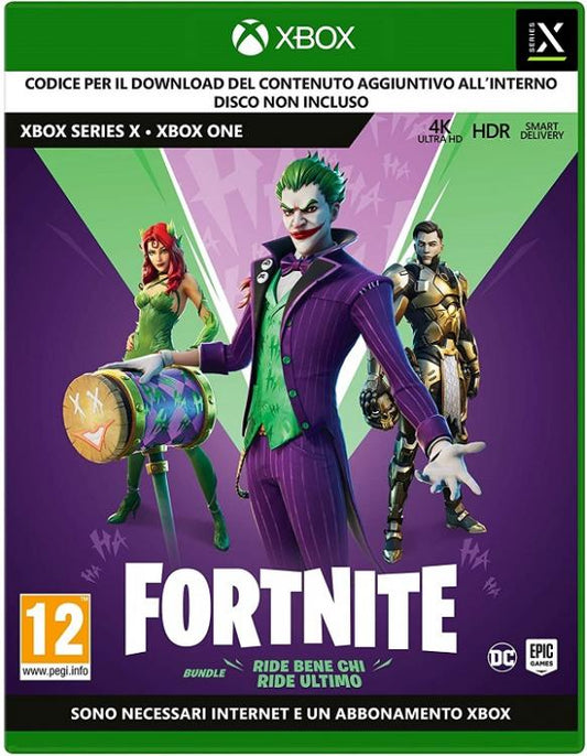 Fortnite Bundle Ride Bene Chi Ride Ultimo Xbox One/Series X Videogioco Italiano