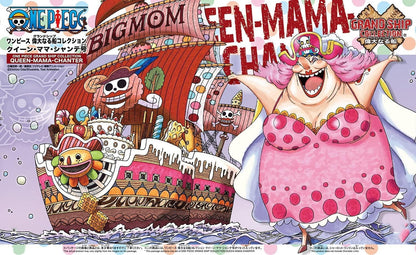 Bandai One Piece: Queen Mama Chanter Model Grand Ship Collection Model Kit 12cm