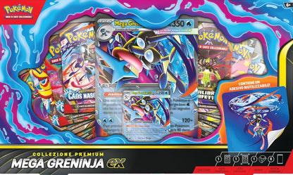 Pokémon GCC: Collezione Premium Mega Greninja Ex - Espansione Edizione Italiana