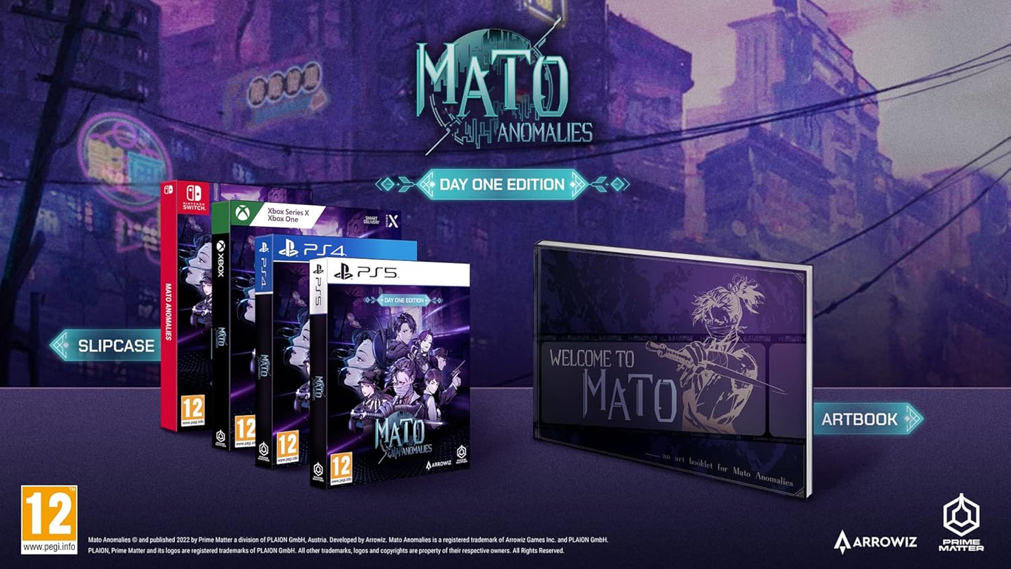 Mato Anomalies Day One Edition Ps5 Videogioco PAL Ita Playstation 5 Nuovo Sigillato