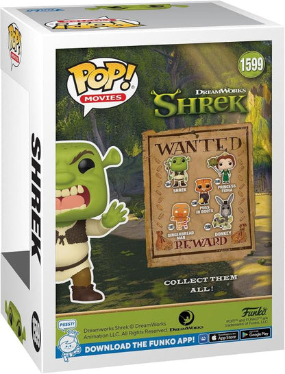 Funko Pop ! Movies Shrek 30Th - (1599) Scary Shrek Figure Special Edition 9Cm