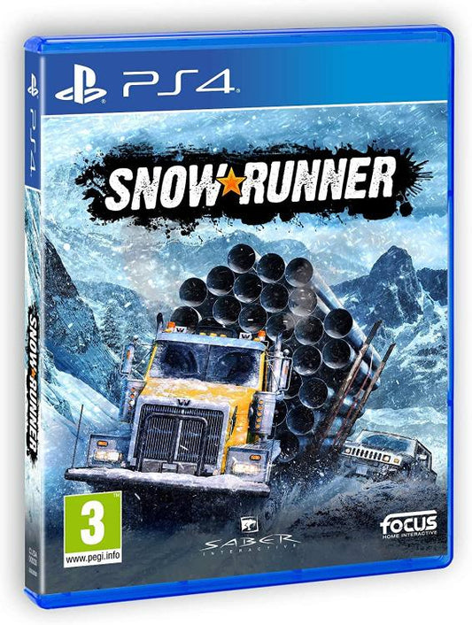 Snowrunner Ps4 Gioco Italiano Playstation 4 Mudrunner Truck Camion Eu Nuovo