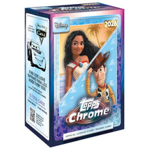 Topps Chrome Disney 2026 Value Box Card Collezionabili 32 Carte Ufficiali - 8 Buste TCG