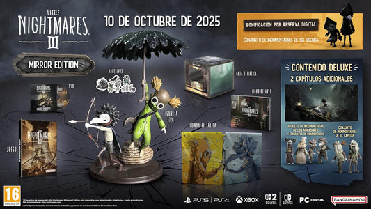 Little Nightmares 3 Mirror Edition PC Collector (No Game) Statua Figure 12cm