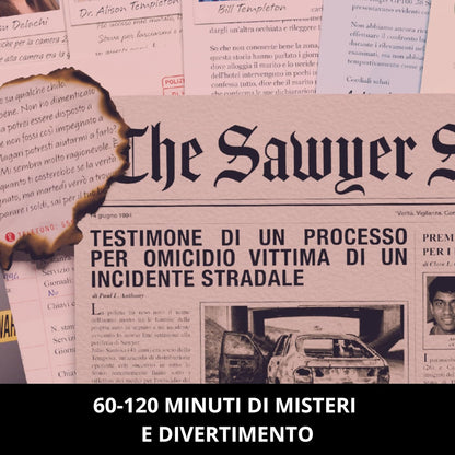 Ravensburger Cold Case 5: Check In Per Un Omicidio Gioco Investigativo Da Tavolo
