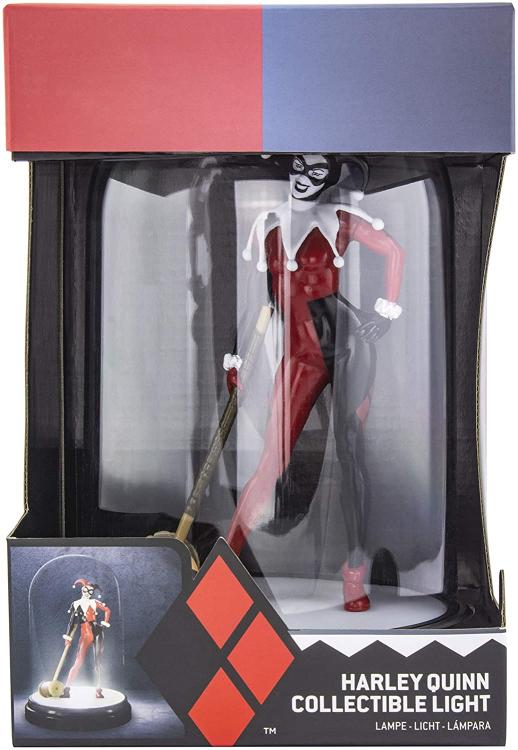 Paladone Lampada Dc Comics Harley Quinn Led Multicolore Joker 20 Cm Nuova