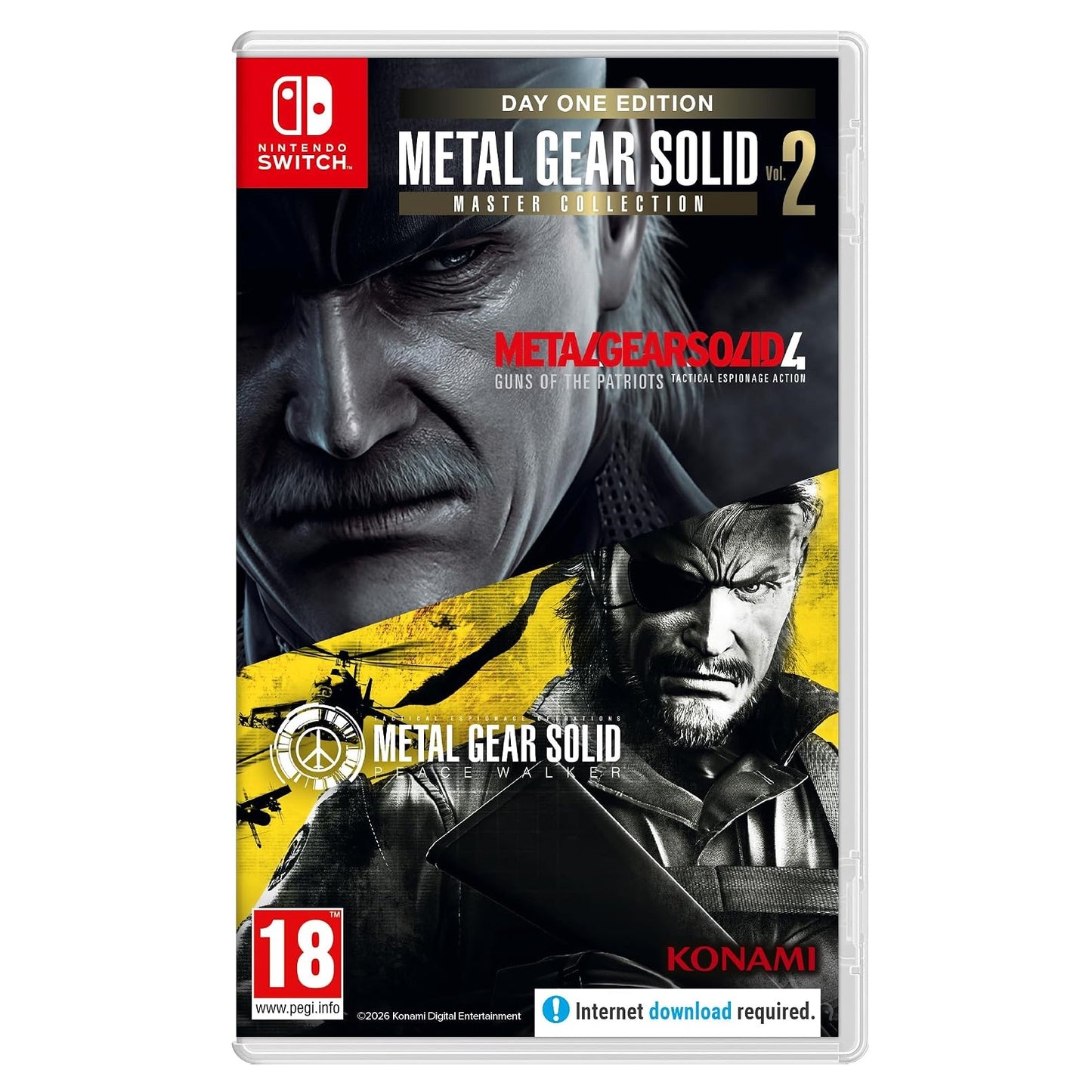 Metal Gear Solid: Master Collection Vol. 2 Day One Edition Nintendo Switch ITA - Nuovo