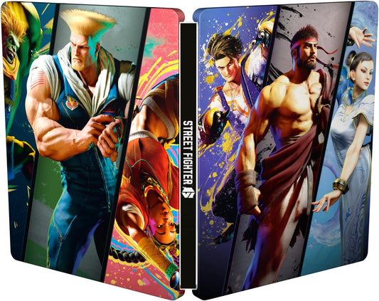 Street Fighter 6 Steelbook Edition Ps4 Gioco ITA Playstation 4 Nuovo