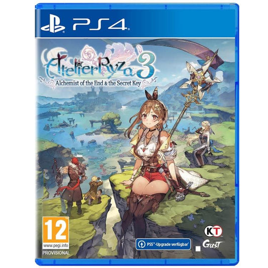ATELIER RYZA 3 THE ALCHEMIST OF THE END & THE SECRET KEY PS4 GIOCO PAL ITA NUOVO