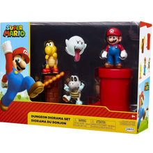 Jakks Pacific Nintendo: Super Mario "Dungeon Diorama Set" Gioco Con Figure 3+
