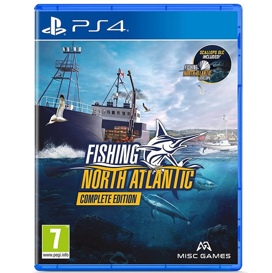 Fishing North Atlantic Complete Edition Ps4 Italiano Simulatore Pesca Italiano