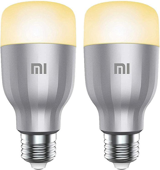 Xiaomi Mi Led Smart Bulb White/Color Kit 2 Pezzi Lampadina Wifi Google Home Rgb