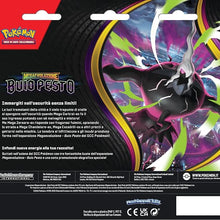 Pokemon GCC: Box 3 Buste dell’espansione Megaevoluzione Buio Pesto + 1 Card Olografica Edizione ITA