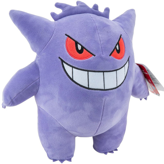Peluche Pokemon Gengar 24Cm Pupazzo Giocattolo Toys Plush Jazwares