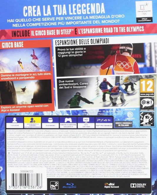 Steep - Winter Games Edition Videogioco Ps4 Scii Italiano Play Station 4 Nuovo