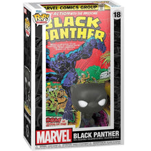 Funko Pop ! Comic Cover - Marvel (18) Black Panther Vinyl Figure 9Cm Statuetta