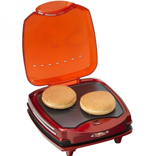 ARIETE 185 PARTY TIME MACCHINA HAMBURGER PANINI ELETTRICA ANTIADERENTE 1200W RS