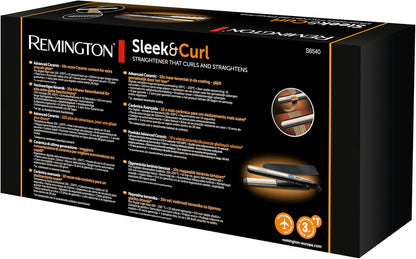 Remington Piastra Per Capelli Ricci E Onde Riscaldamento Rapido S6500