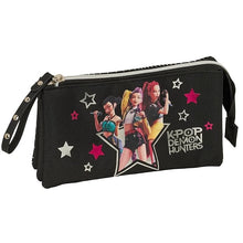 Astuccio KPop Demon Hunters Energy Premium Triple Per Bambini Scuola