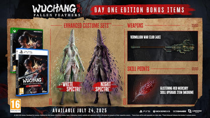 Wuchang Fallen Feathers - Day One Edition PS5 Gioco ITA Playstation 5 Nuovo