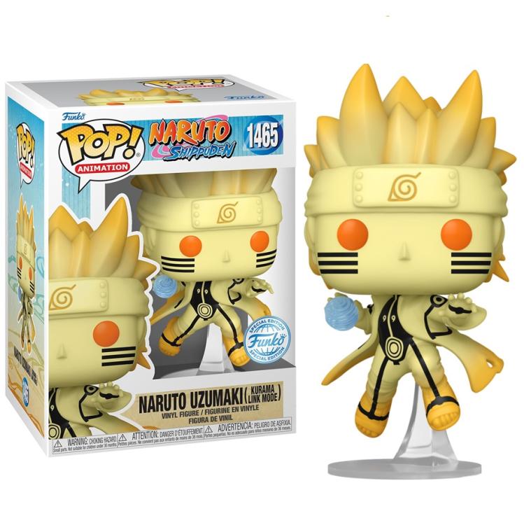 Funko Pop ! Animation Naruto Shippuden - (1465) Naruto Kurama Link Mode Special
