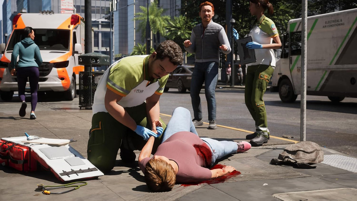 Ambulance Life: A Paramedic Simulator Ps5 Gioco ITA Playstation 5 Nuovo Emergenza Sanitaria - Pronto Soccorso