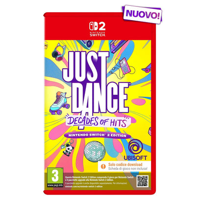 Just Dance Decades of Hits Nintendo Switch 2 Gioco 2026 Italiano (CIAB)