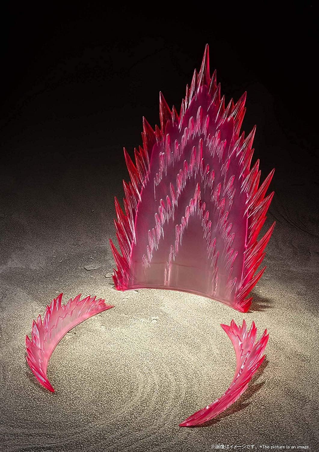 Bandai Tamashii Nations: Effect Energy Aura (Red) - Action Figure Accessory 20cm