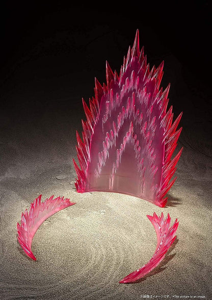 Bandai Tamashii Nations: Effect Energy Aura (Red) - Action Figure Accessory 20cm