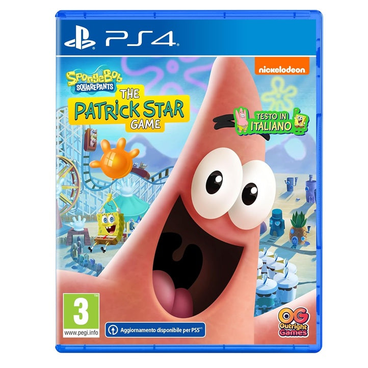 Spongebob Squarepants: The Patrick Star Game Ps4 Gioco Italiano Playstation 4