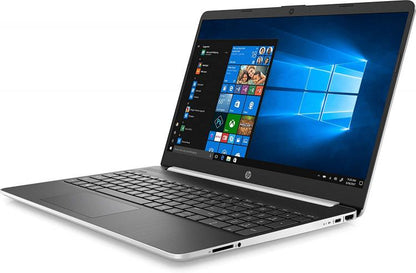 Hp Portatile I5 1035G1 Ssd 15.6" Full Hd Laptop Notebook Windows 10 Home Argento
