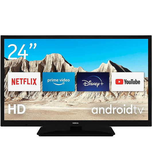 Nokia Smart Tv 24" 2400A Hd Ready 12V 220V Wlan Dvb-T2/S2/C Netflix Youtube Nero