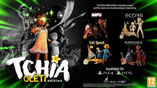 Tchia Oleti Edition Ps4 Gioco Italiano Playstation 4 Videogioco Nuovo