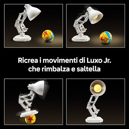 Lego Ideas Disney Pixar Luxo Jr. 21357 Set Con Lampada PIXAR