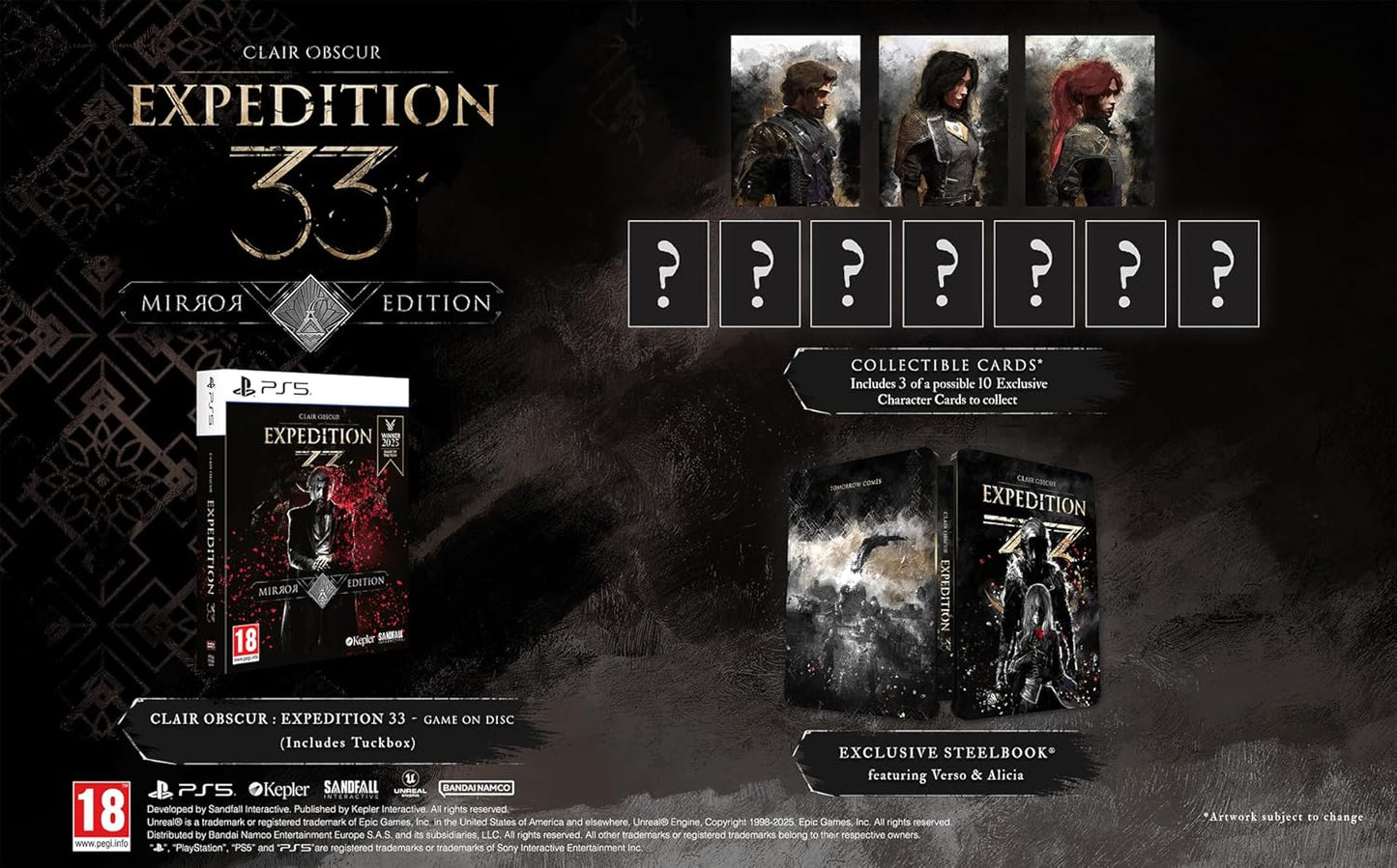 Clair Obscur Expedition 33 Mirror Edition Ps5 Videogioco Playstation 5 Italiano Multilingua