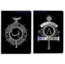 Harry Potter (2 Pack) Taccuino Notebook Quaderni Wingardum Leviosa Lumos Maxima