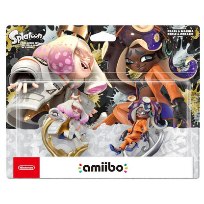 AMIIBO SPLATOON 3 ALGA E NORI (PEARL & MARINA) NINTENDO SWITCH SET TORRE ORDINE