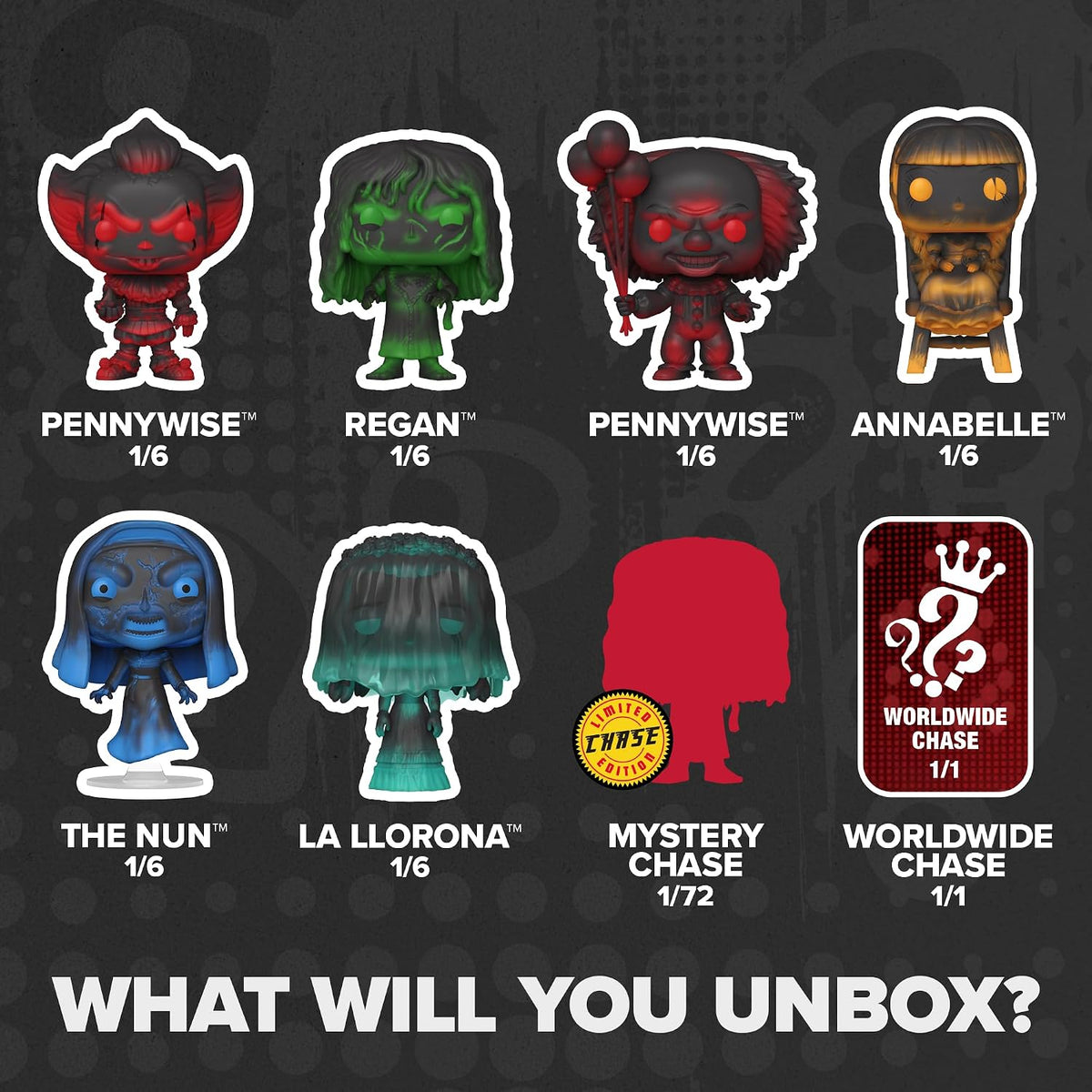 Funko Mystery Blind Warner Bros Horror (1pz) Random Figure 10cm - Blind Box