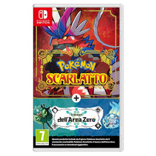 Pokemon Scarlatto + Esp. Il Tesoro dell’Area Zero Videogioco Nintendo Switch ITA