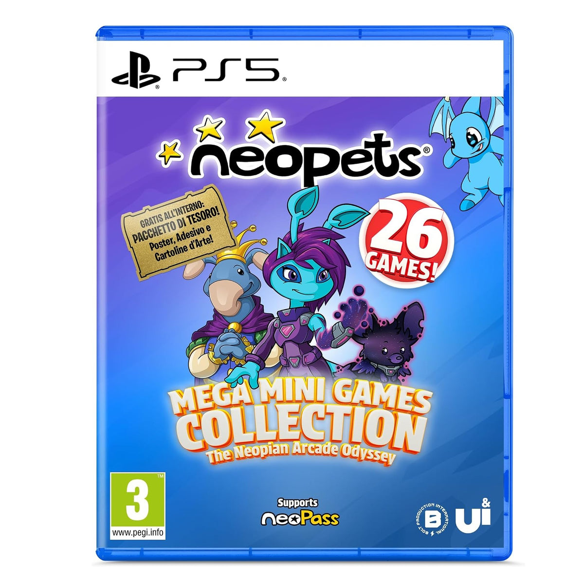 Neopets Mega Mini Collection D1 Edition Ps5 Gioco Playstation 5 PAL ITA - The Neopian Arcade Odyssey