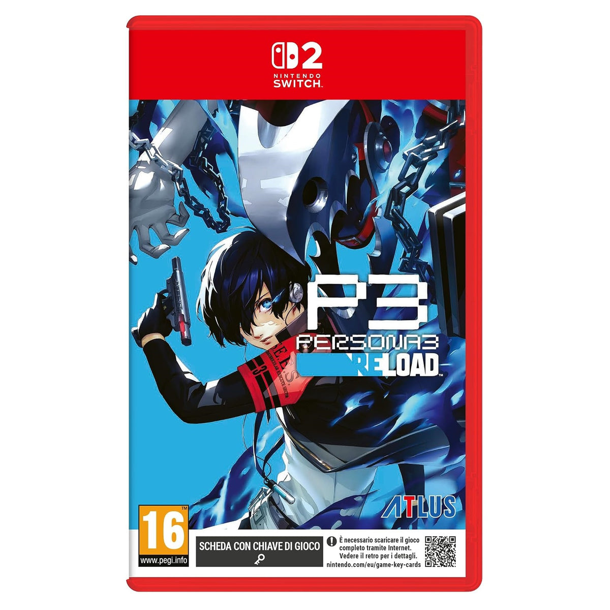 Persona 3 Reload Nintendo Switch 2 Eu Italiano Nuovo NSW2 - Keycard