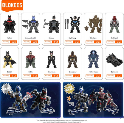 Blokees DC - Comics Batman Arkham Knight Chaos DV-03 Model Kit - (Box Intero) Action Figure 75703 - 12pz