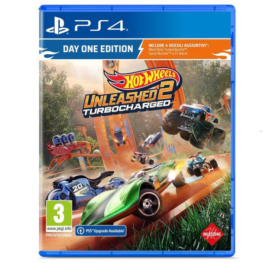 Hot Wheels Unleashed 2 Day One Edition Ps4 Gioco Italiano Racer Playstation 4