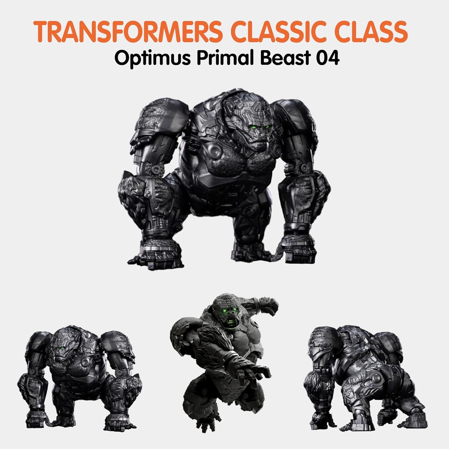 Blokees Transformers Model Kit Classic Class 04 (Optimus Primal Beast) Action Figure 71144