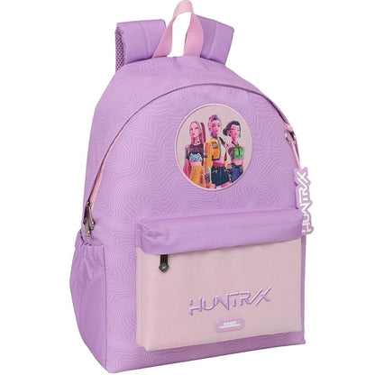 Zaino KPop Demon Hunters Iconic 43cm Per Scuola / Laptop Bag / Università Lilla