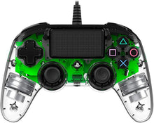 CONTROLLER NACON WIRED PS4 LUMINOSO COMPACT LIGHT EDITION LED VERDE PAD NUOVO